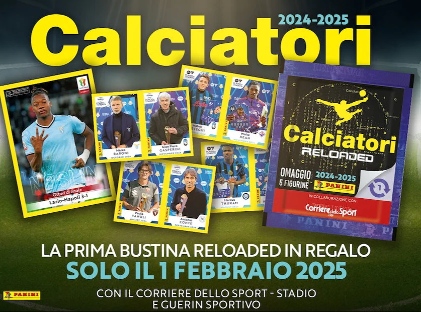 RELOADED Calciatori Panini 2024/25 - Prima Seconda Terza Uscita - Sportweek e/o Guerin Sportivo - Image 5