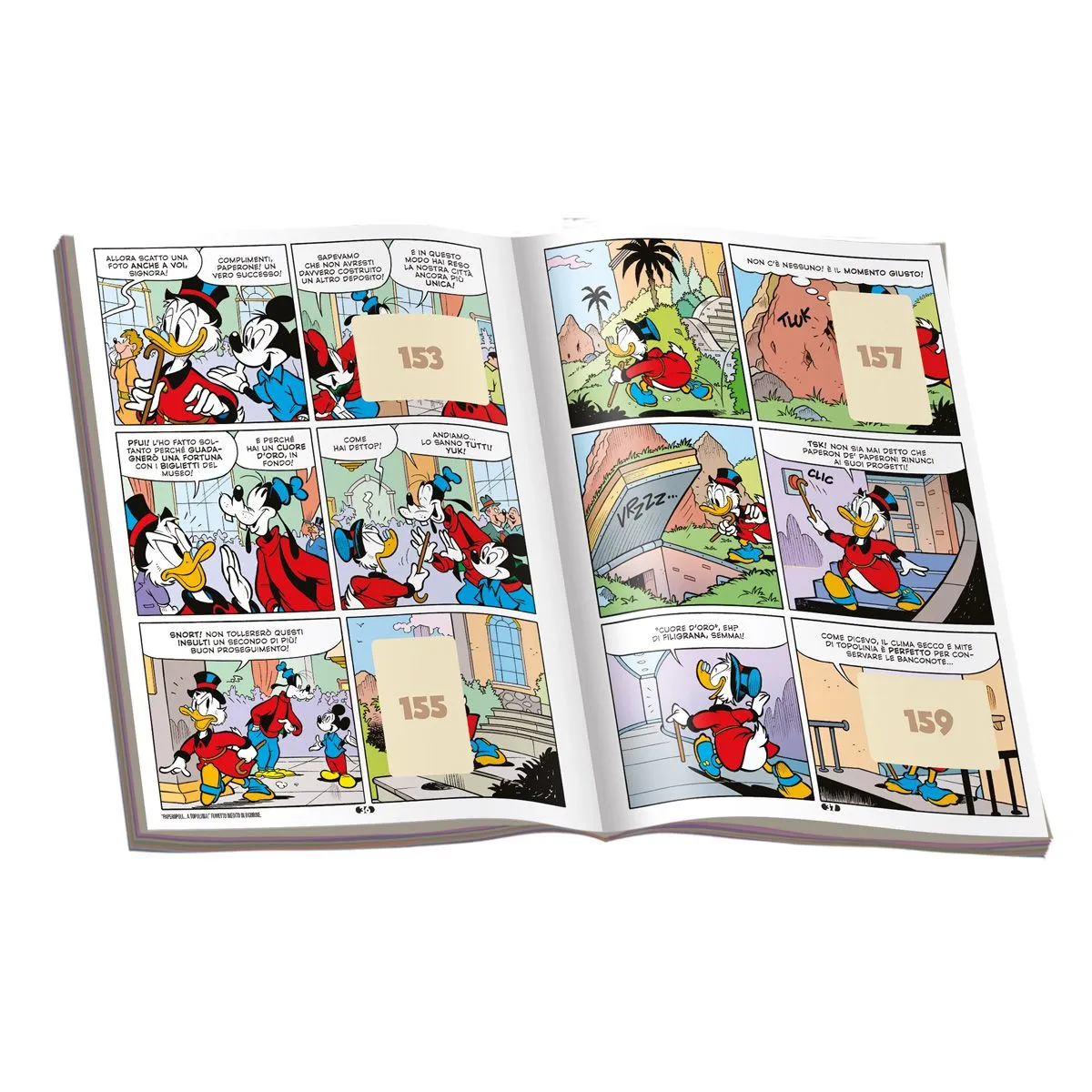 Starter Pack : Album di Topolino + Personaggio 3D + 10 Bustine di figurine "Storie di un mondo fantastico" 2023 - Image 3