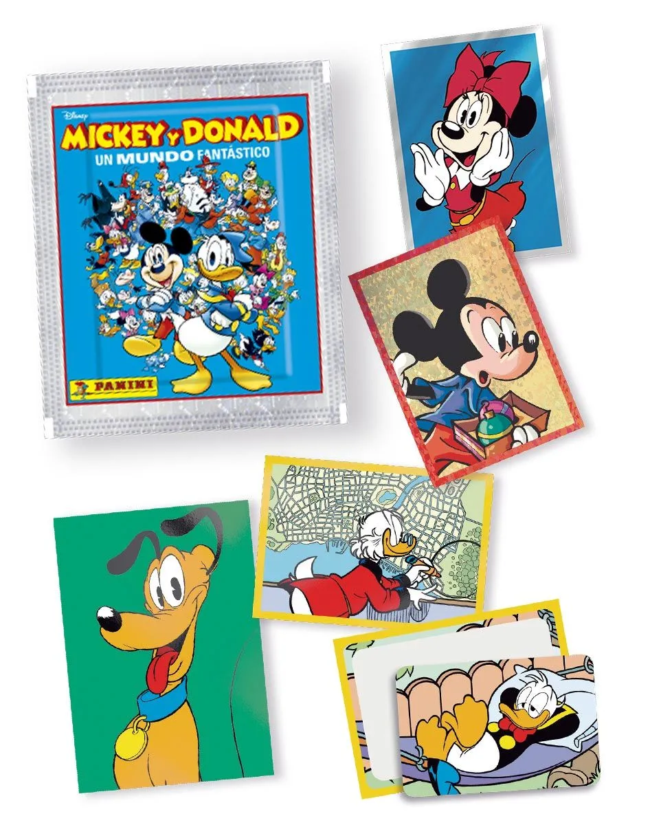 Starter Pack : Album di Topolino + Personaggio 3D + 10 Bustine di figurine "Storie di un mondo fantastico" 2023 - Image 4