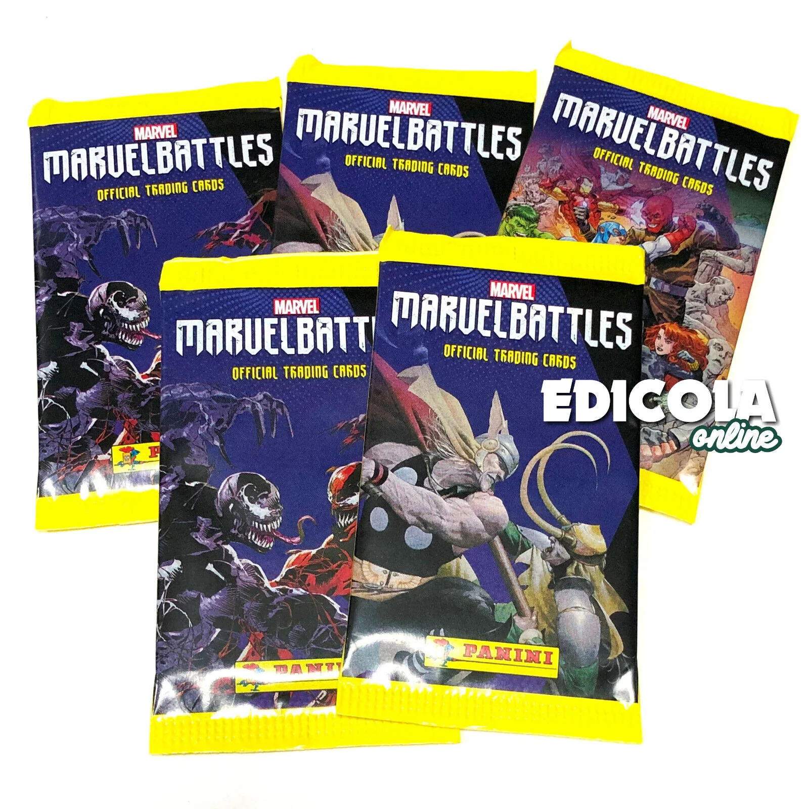 Starter Pack MARVEL BATTLES Trading Cards 2024 Panini Album Raccoglitore Bustine - Image 2