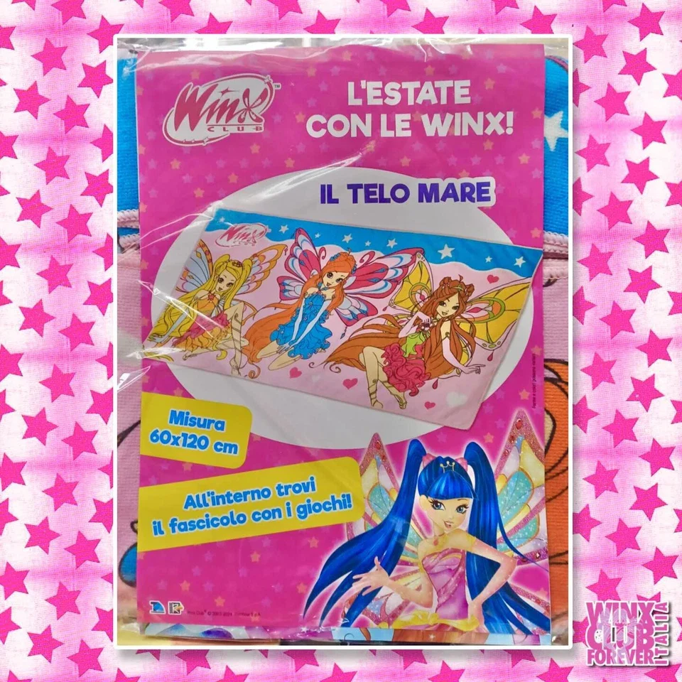 Telo mare Ufficiale Winx Club (cm. 60x120) - Image 3