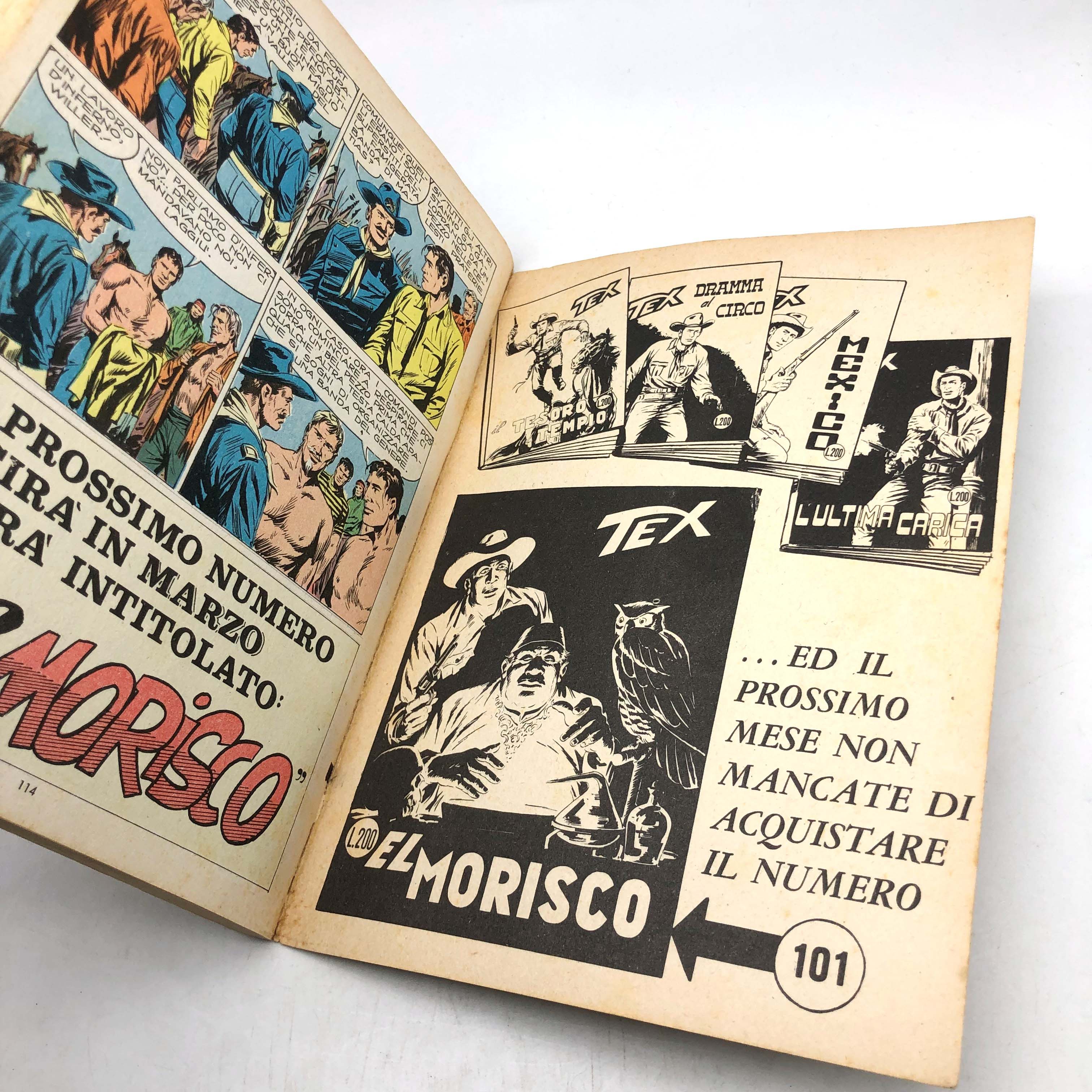 TEX SuperTex n 100 Originale Prima Edizione da 200 lire numero speciale a colori - Image 11
