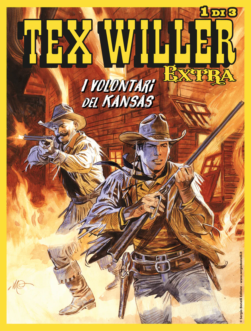 Tex Willer Extra n. 12 - mensile - I volontari del Kansas