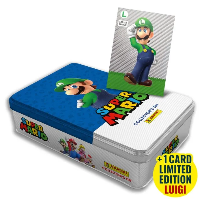 Tin Box + Card Limited Edition Super Mario IT’S-A ME, MARIO! (Panini 2025) - Image 3