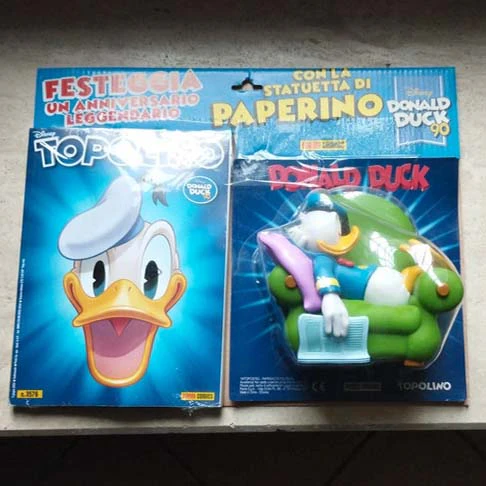 TOPOLINO 3576 da Collezione con Statua Paperino 90 Blisterato - Image 4