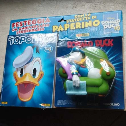 TOPOLINO 3576 da Collezione con Statua Paperino 90 Blisterato - Image 5