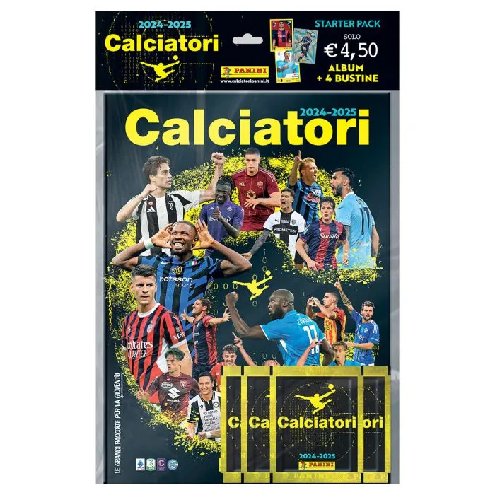 Starter Pack : Album + 5 Bustine Calciatori Panini 2024-2025 + Topolino 3603 - Image 2