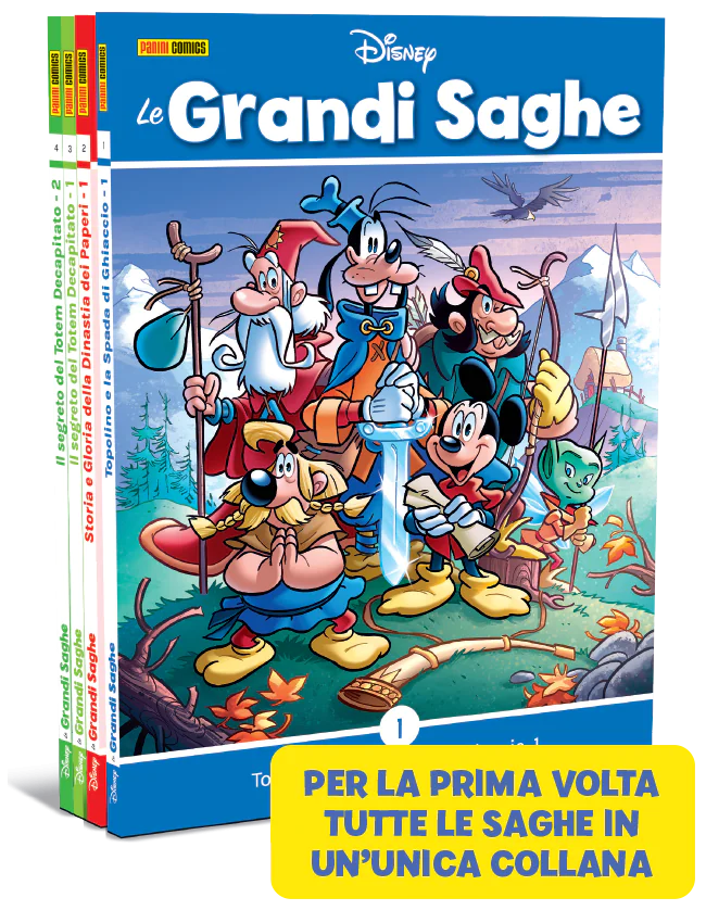 Topolino e la Spada di Ghiaccio - Le GRANDI SAGHE n. 1-2-3 - Disney Panini Comics - Image 2