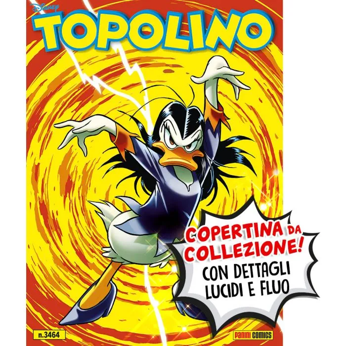 Topolino libretto 3464 - Copertina Fluorescente
