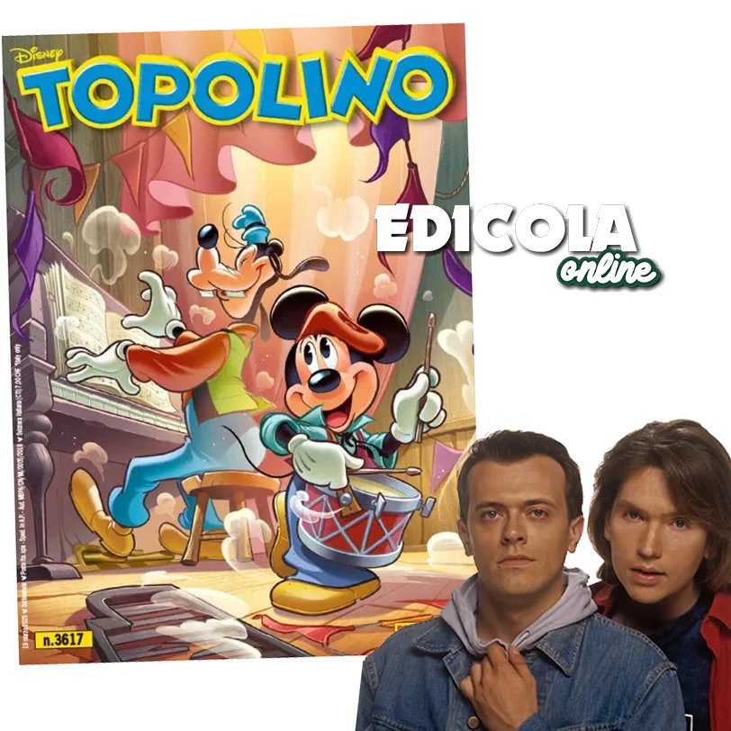 Topolino libretto n. 3617 (Storia omaggio agli 883 leggi...)