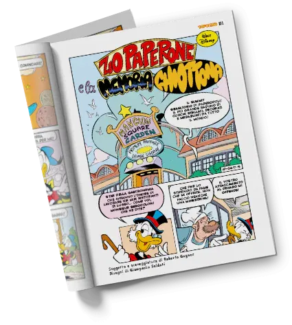 Topolino libretto n. 3617 (Storia omaggio agli 883 leggi...) - Image 3