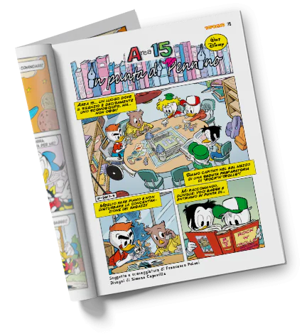 Topolino libretto n. 3617 (Storia omaggio agli 883 leggi...) - Image 7