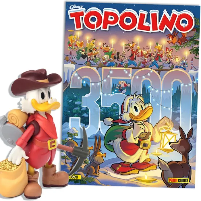 Topolino n. 3500 Con Statua di Zio Paperone Cercatore (Sigillato da Edicola)