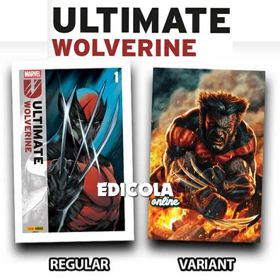 Ultimate Wolverine 1 - Regular e/o Variant Cover