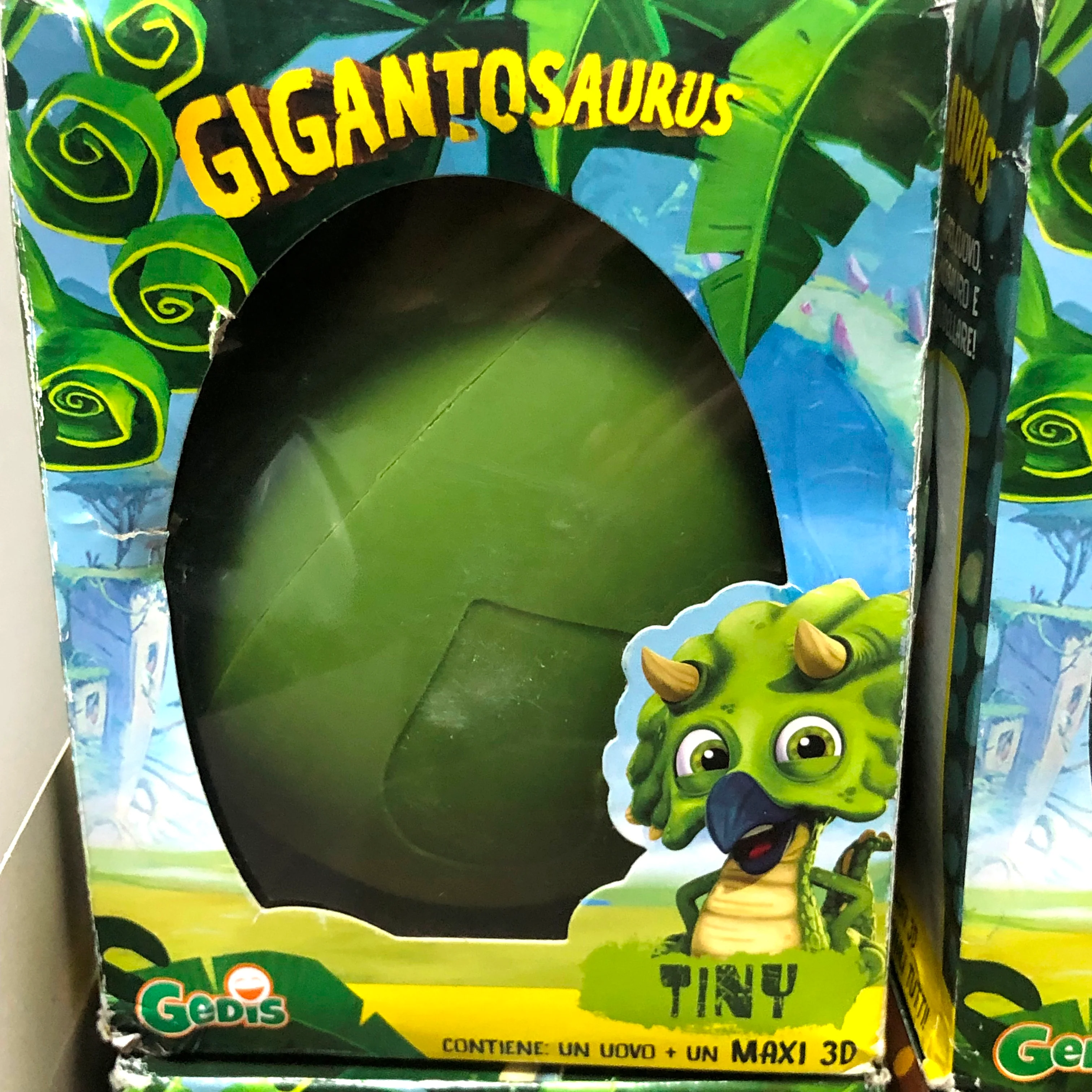 Uova dei Gigantosautus - maxi dinosauro 3D da ricreare con la pasta da modellare! - Image 5