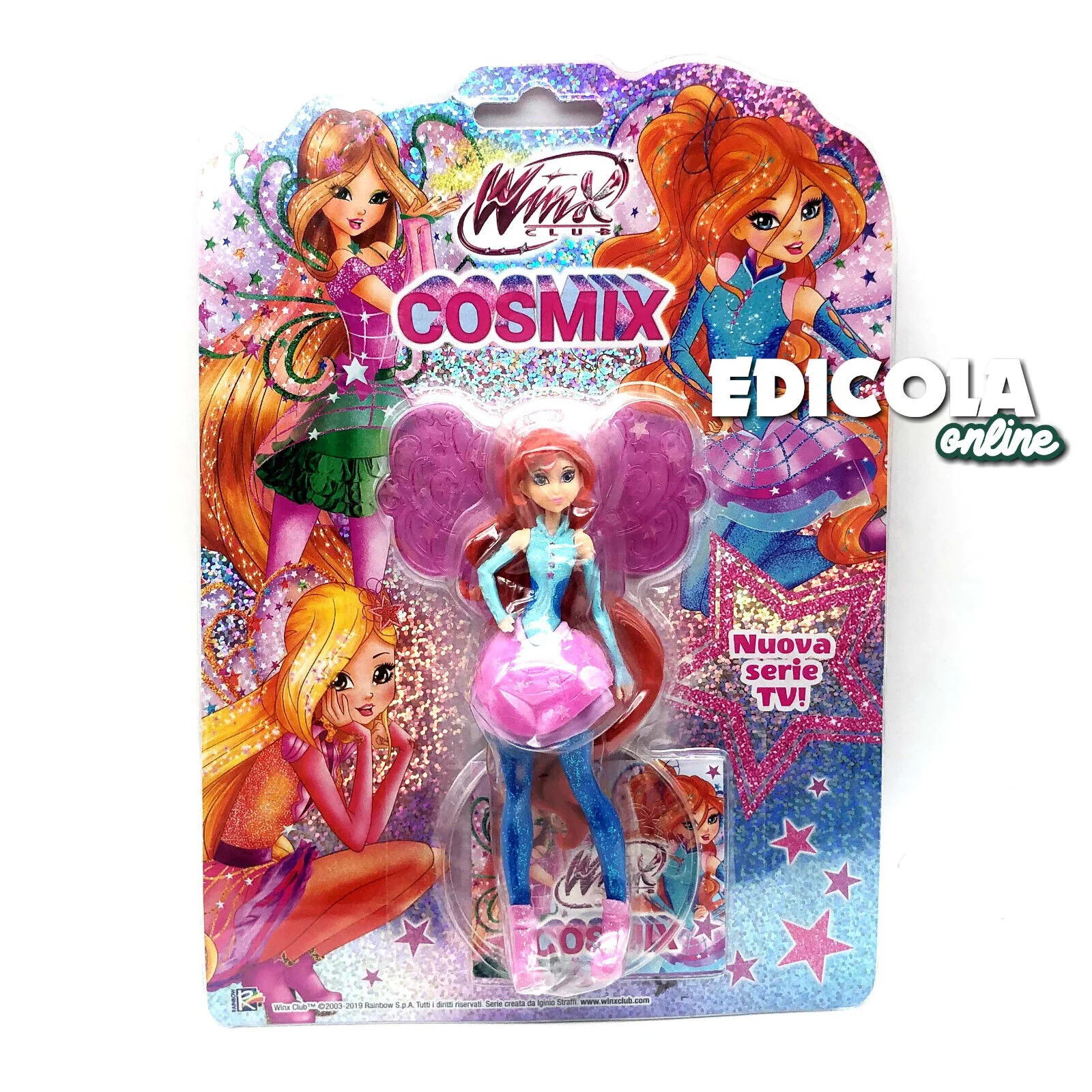 Winx Club da Collezione COSMIX Action Figure Bambola di Bloom Flora Aisha Musa - Image 4