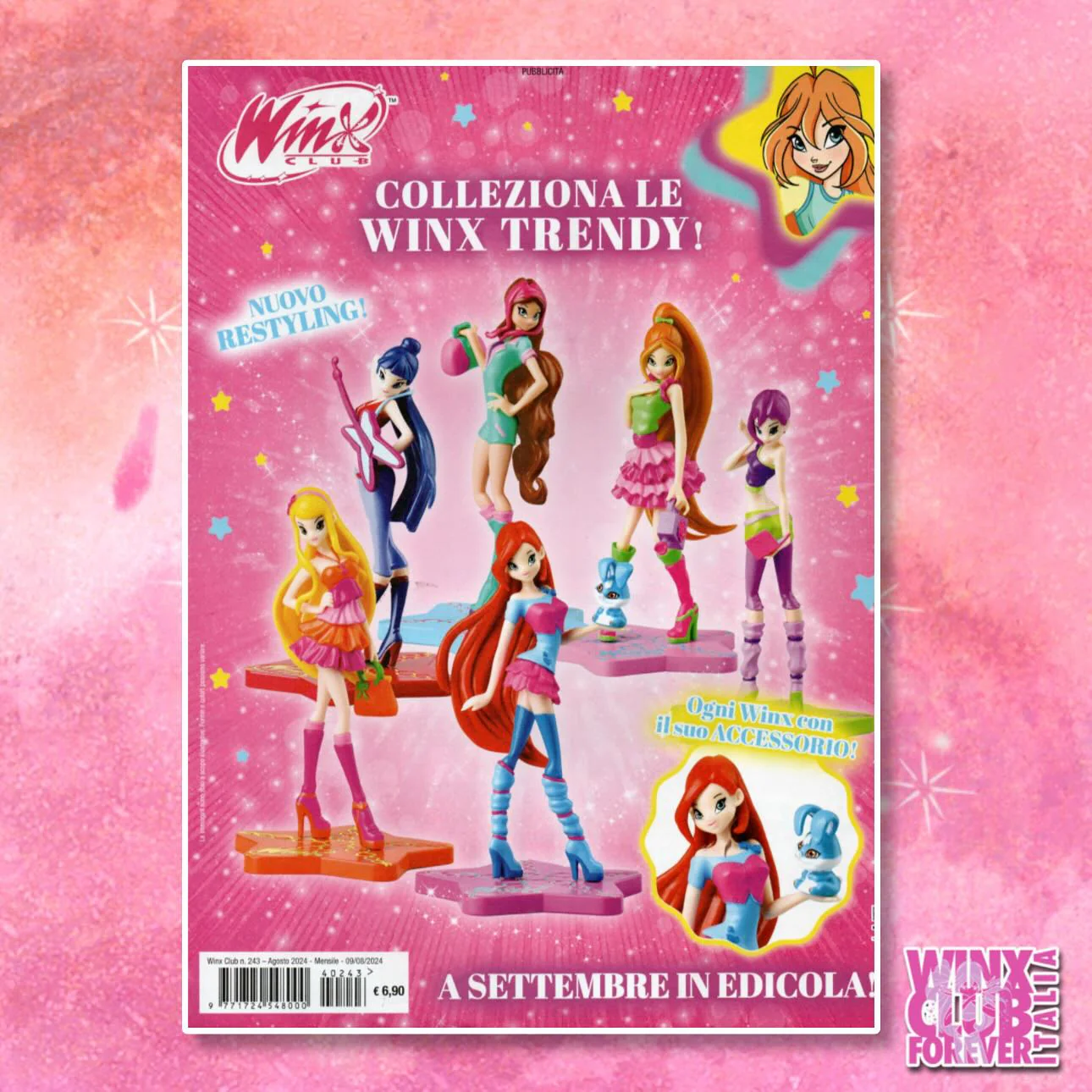 Winx Club da Collezione TRENDY 2024 Action Figure Bambola - Image 2