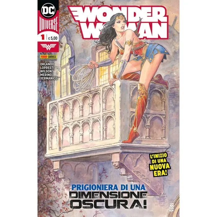 Wonder Woman 1 (Copertina disegnata da Milo Manara)